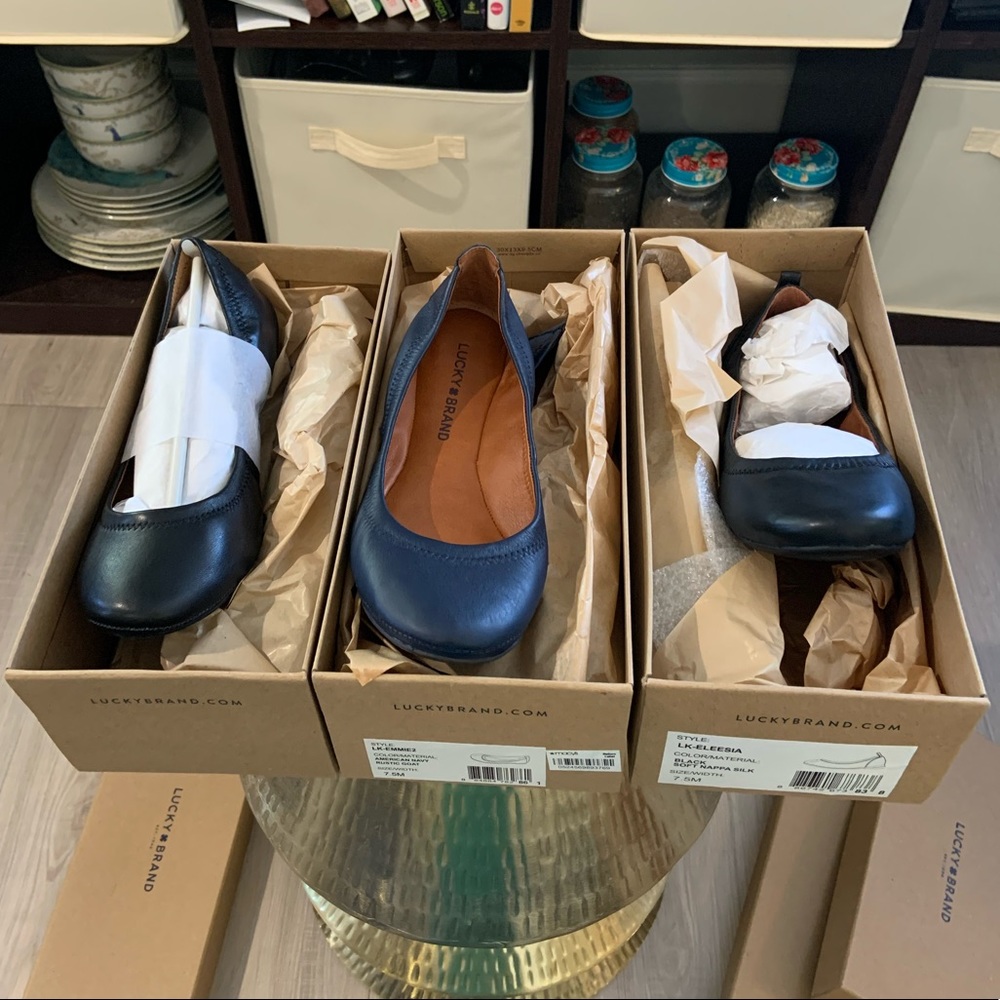 Bundle of 3: BRAND NEW flats Emmie